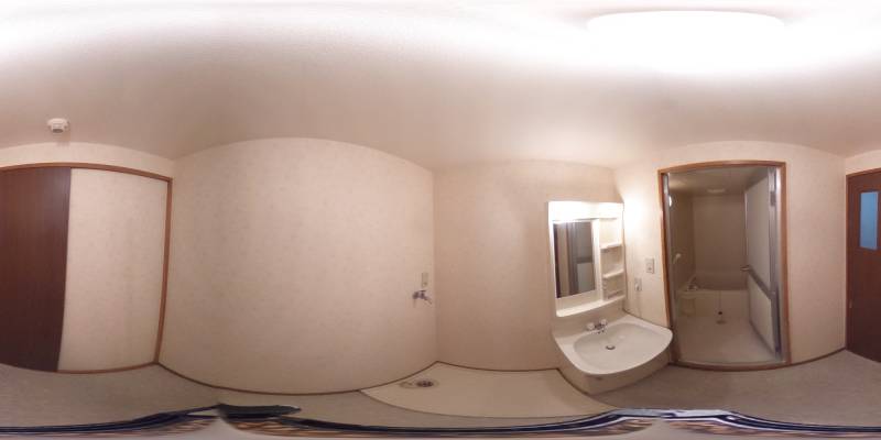 パノラマ画像洗面所