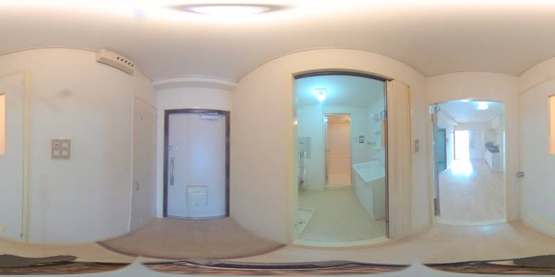 パノラマ画像玄関