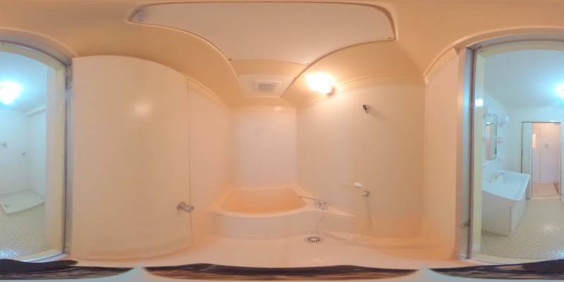 パノラマ画像バスルーム