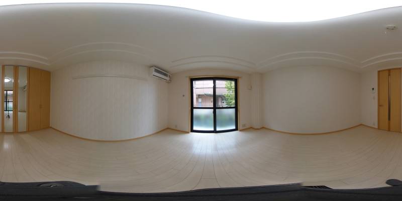 パノラマ画像洋室