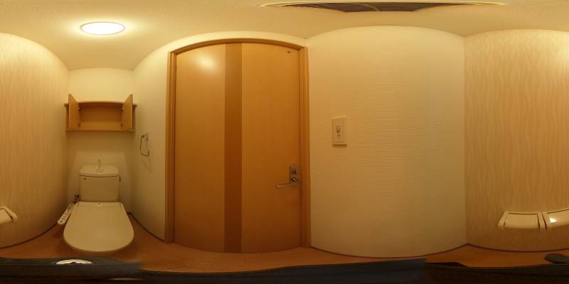 パノラマ画像トイレ