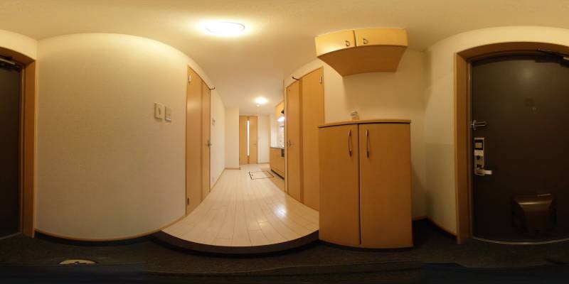 パノラマ画像玄関