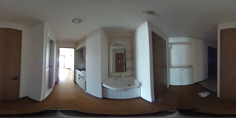 パノラマ画像玄関