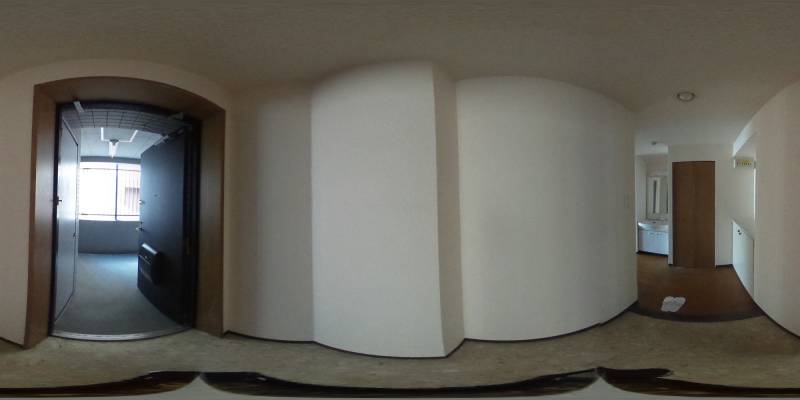パノラマ画像玄関