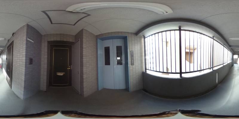 パノラマ画像駐車場