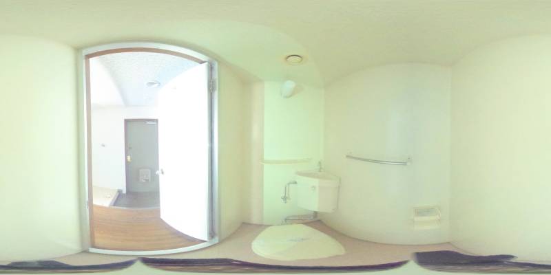 パノラマ画像トイレ