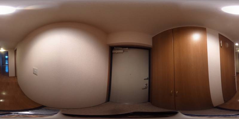 パノラマ画像玄関