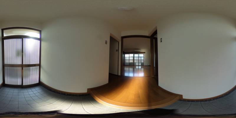 パノラマ画像玄関