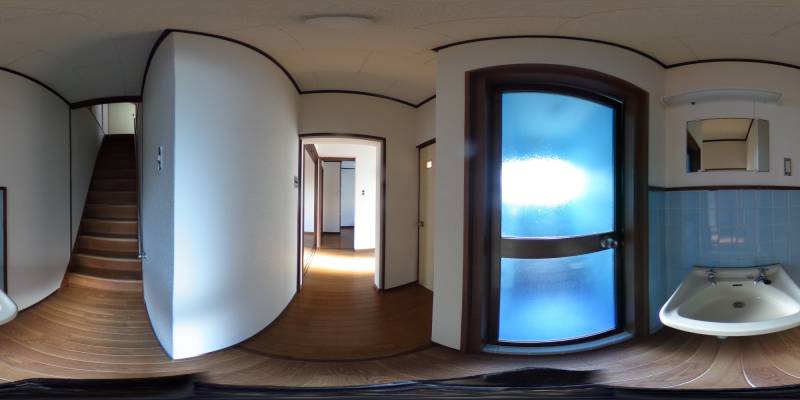 パノラマ画像洗面所