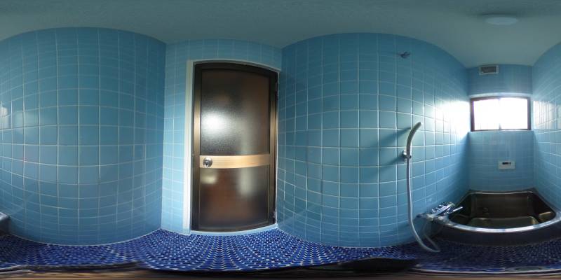 パノラマ画像バスルーム