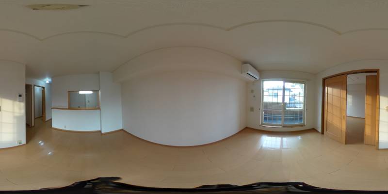 パノラマ画像リビング