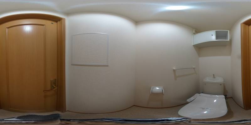 パノラマ画像トイレ