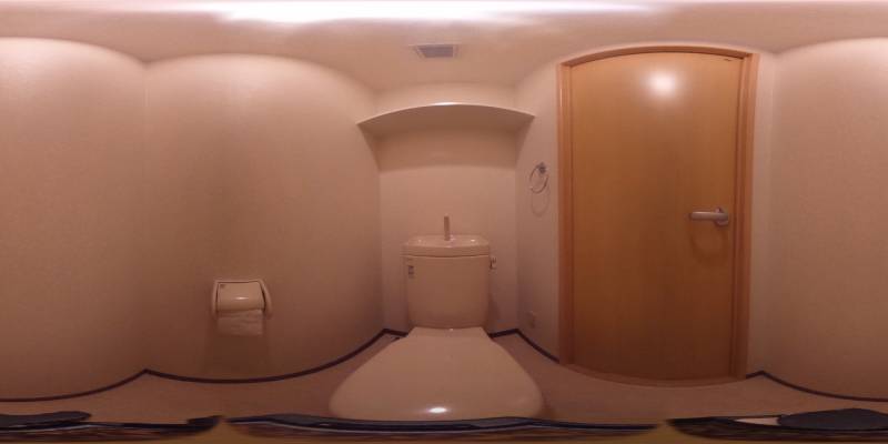 パノラマ画像トイレ