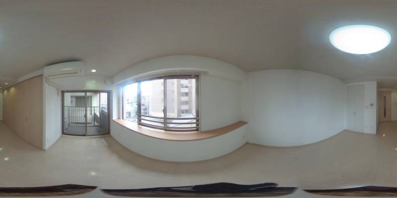 パノラマ画像洋室