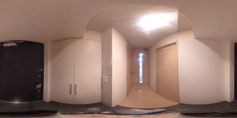 パノラマ画像玄関