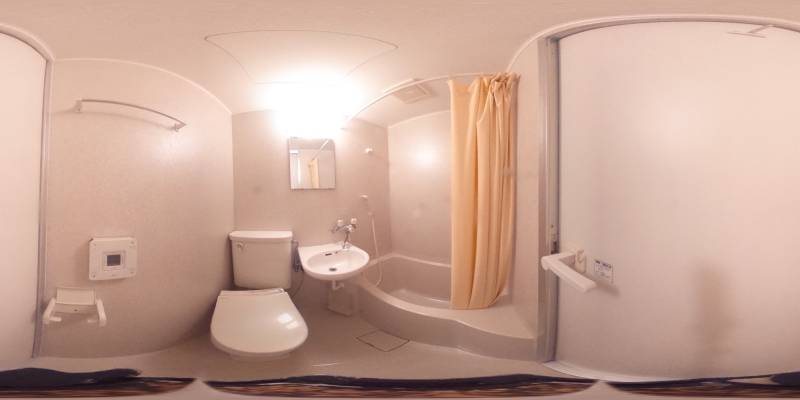 パノラマ画像バスルーム