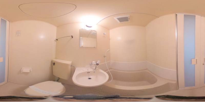 パノラマ画像バスルーム