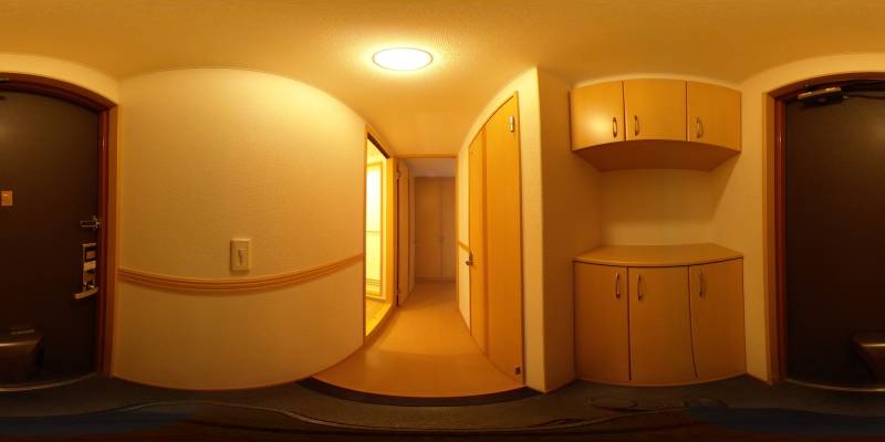 パノラマ画像玄関