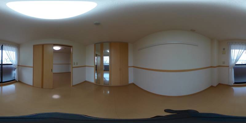 パノラマ画像洋室