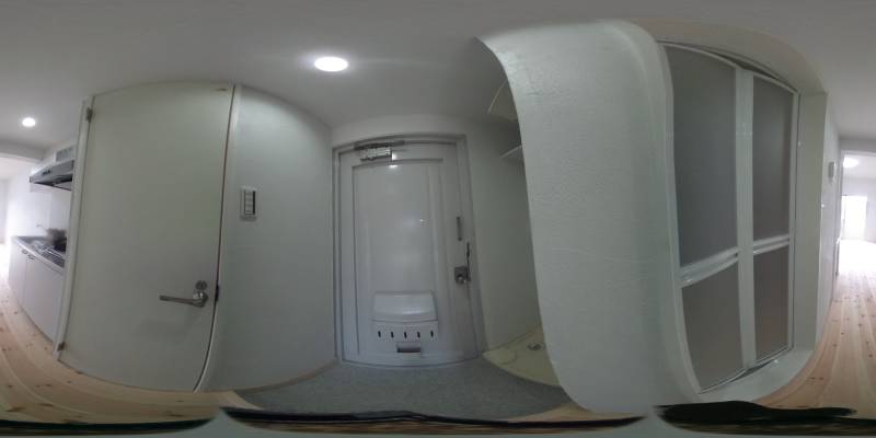 パノラマ画像玄関