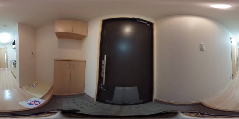 パノラマ画像玄関