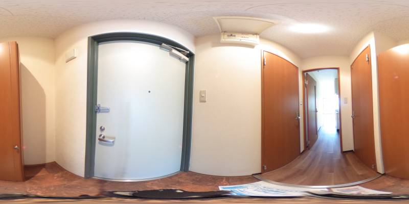 パノラマ画像玄関