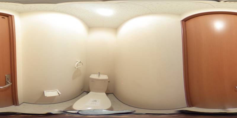 パノラマ画像トイレ