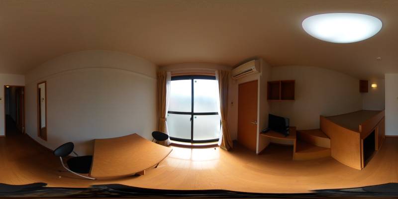 パノラマ画像洋室