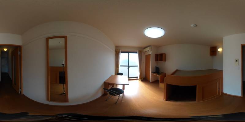 パノラマ画像洋室