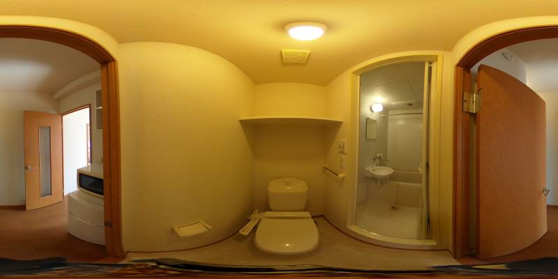 パノラマ画像トイレ