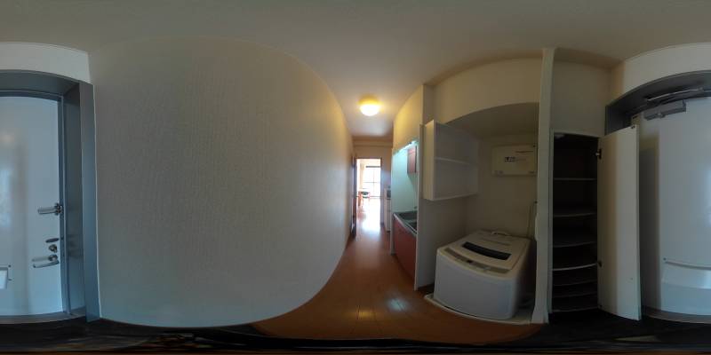 パノラマ画像玄関