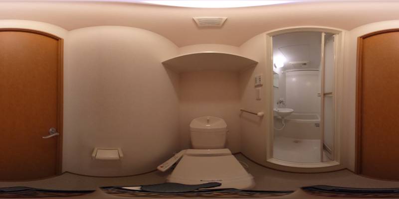 パノラマ画像トイレ