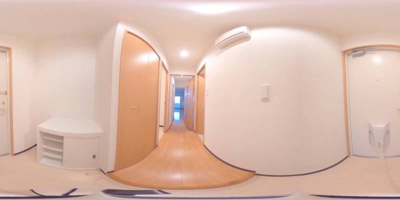 パノラマ画像玄関
