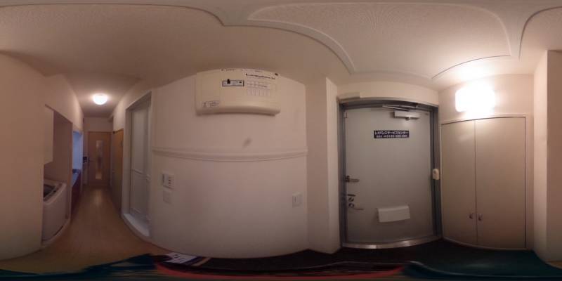 パノラマ画像玄関