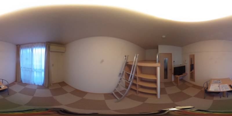 パノラマ画像洋室