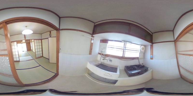 パノラマ画像キッチン