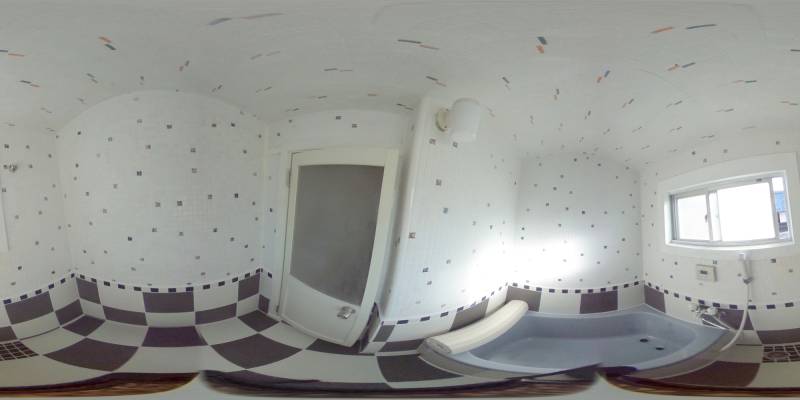 パノラマ画像バスルーム