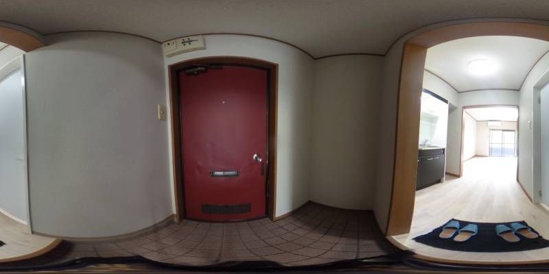 パノラマ画像玄関