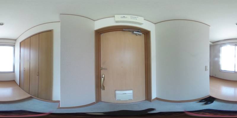 パノラマ画像玄関