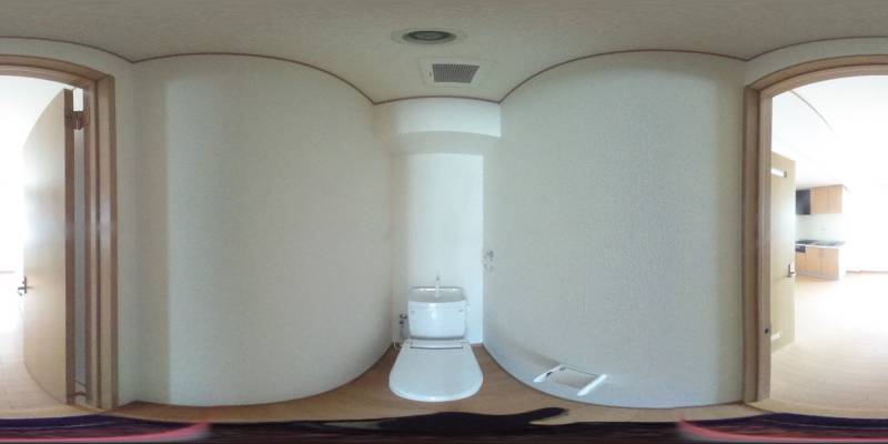 パノラマ画像トイレ