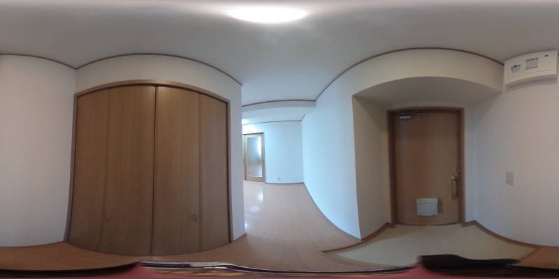 パノラマ画像玄関