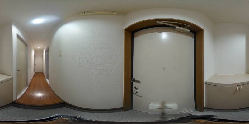 パノラマ画像玄関