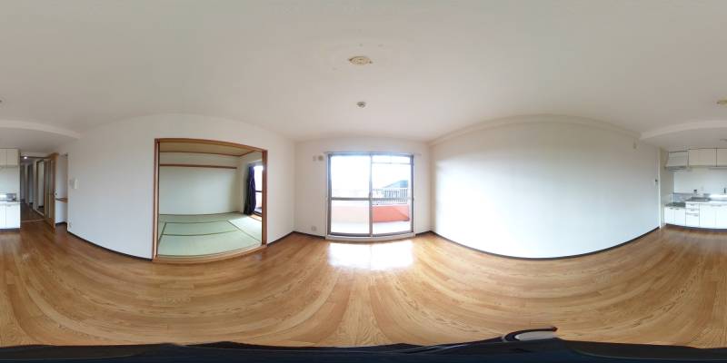 パノラマ画像リビング