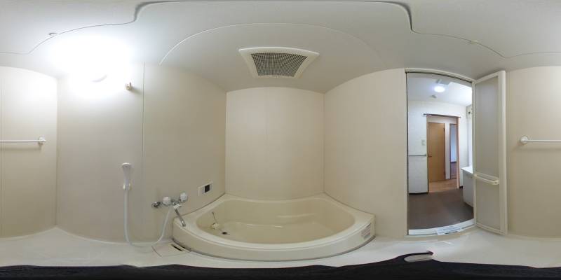 パノラマ画像バスルーム