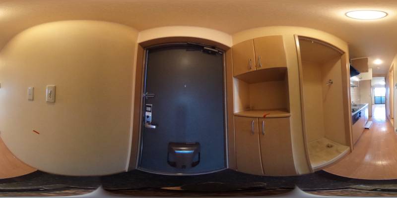 パノラマ画像玄関