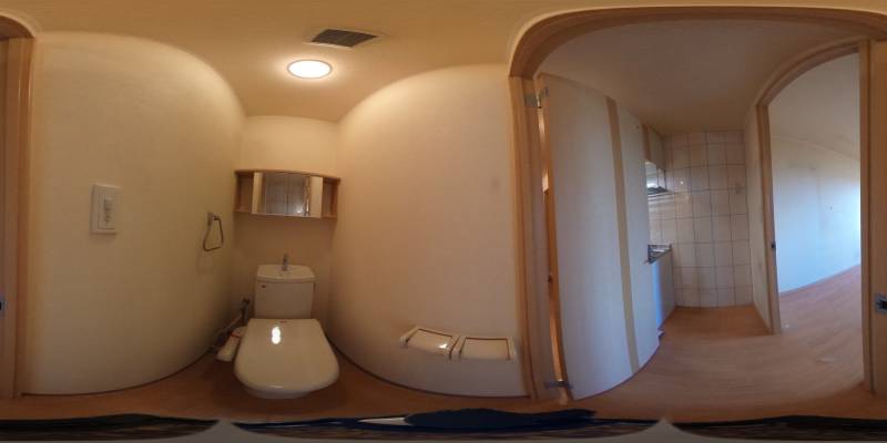 パノラマ画像トイレ