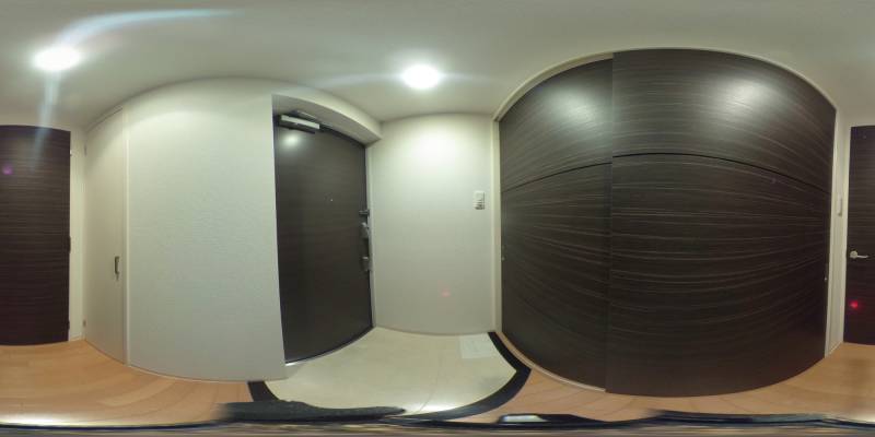 パノラマ画像玄関