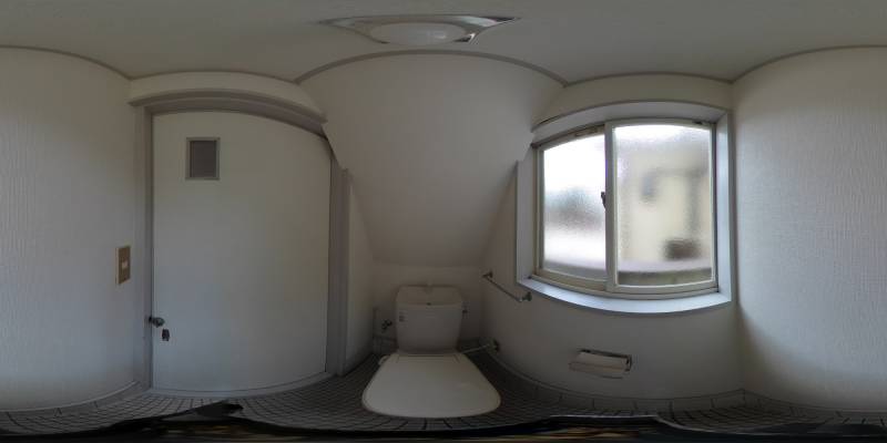 パノラマ画像トイレ