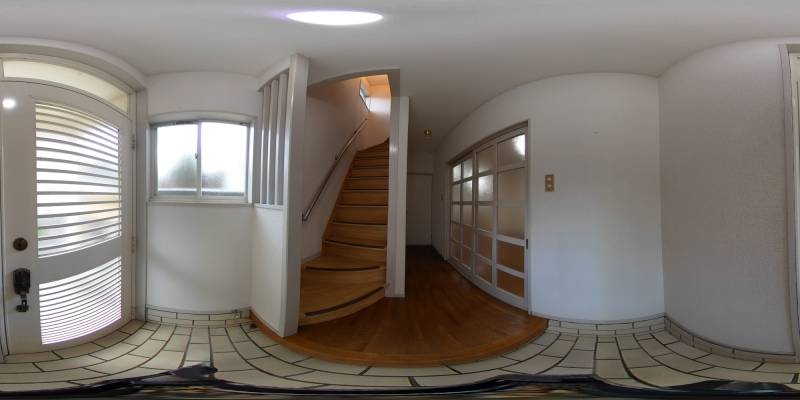 パノラマ画像玄関