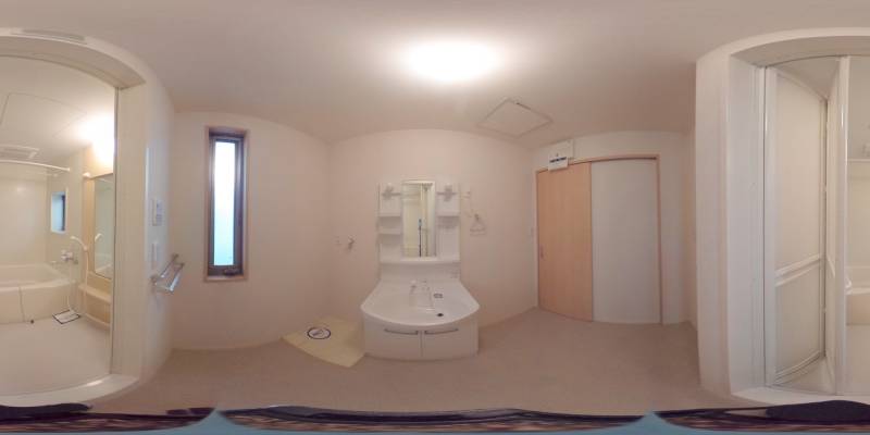 パノラマ画像洗面所